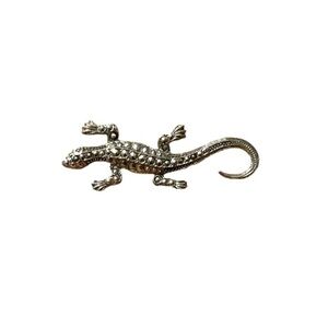 Marcasite Salamander Brooch